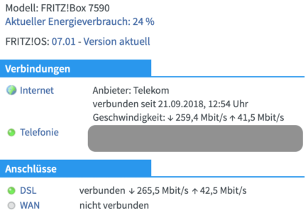 Supervectoring: Erfahrungen nach 10 Tagen Bildschirmfoto 2018 10 03 um 21.04.20