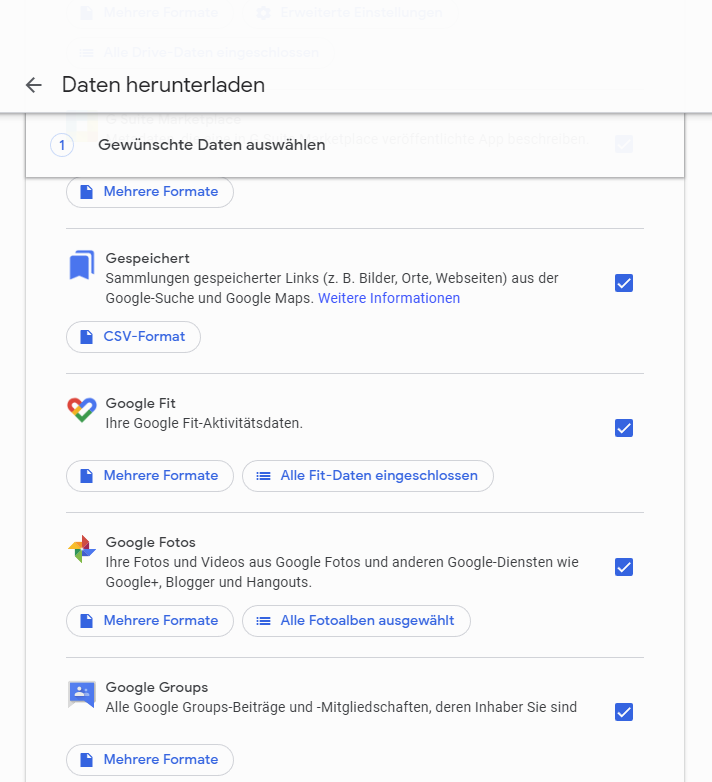 google photos takeout 1