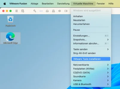 VMWare Fusion: Windows 11 ARM auf Apple Silicon (Step-by-Step) vmware tools install